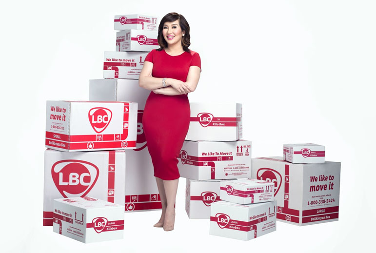 Kris Aquino on LBC Branches